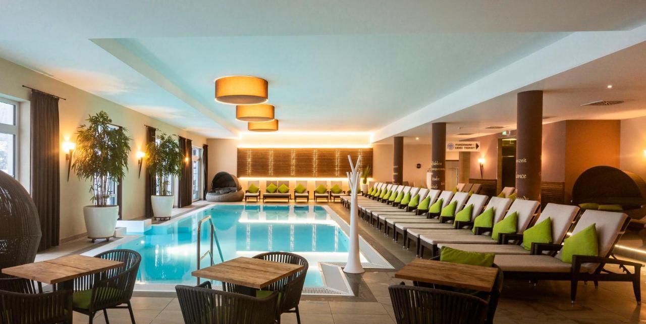 Alpin Lodges - Moderne Appartements Mit Zugang Zu 3000 Qm Spa Panoramahotel Oberjoch Bad Hindelang Kültér fotó