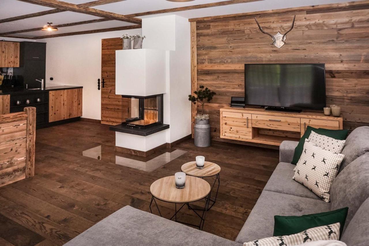 Alpin Lodges - Moderne Appartements Mit Zugang Zu 3000 Qm Spa Panoramahotel Oberjoch Bad Hindelang Kültér fotó